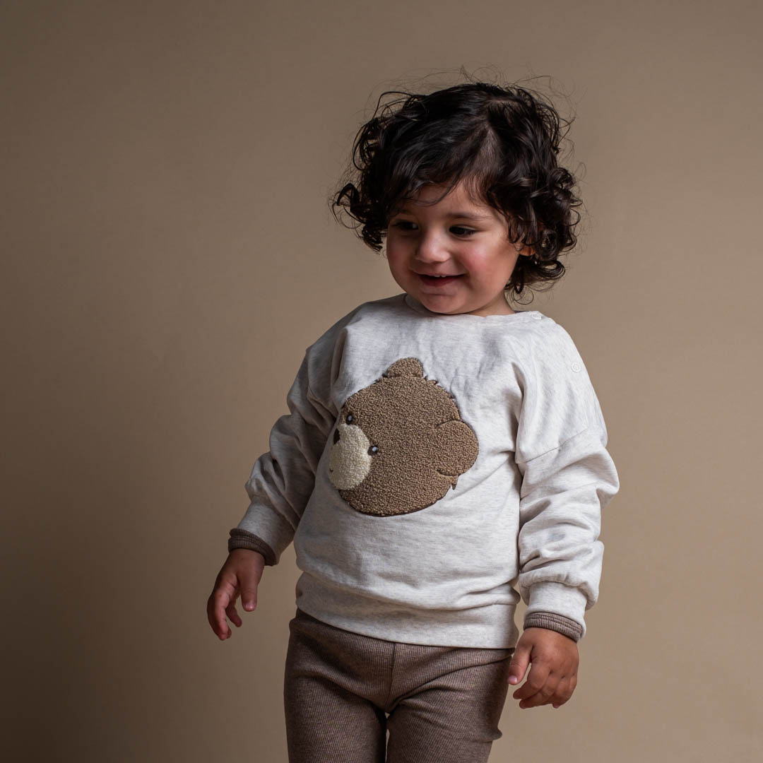 That's Mine Finley sweatshirt oversize - Bear head - 95% Organic cotton / 5% Elastan Buy Tøj||Overdele||Sweatshirts||Alle||Favoritter||personale||Influencer choice||alt minus sløjfe||NOOS||mette-sale here.