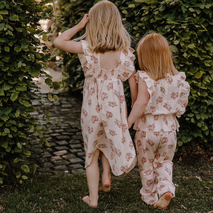 Bell dress - Spring poppies