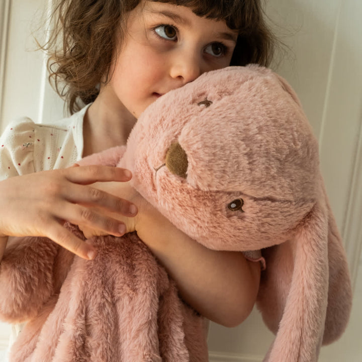 That's Mine Houston tyngdebamse stor - Rose - 80% Polyester / 20% Plastic particles Buy Legetid||Bamser og nusselegetøj||Tyngdebamser||Favoritter||personale||NOOS here.