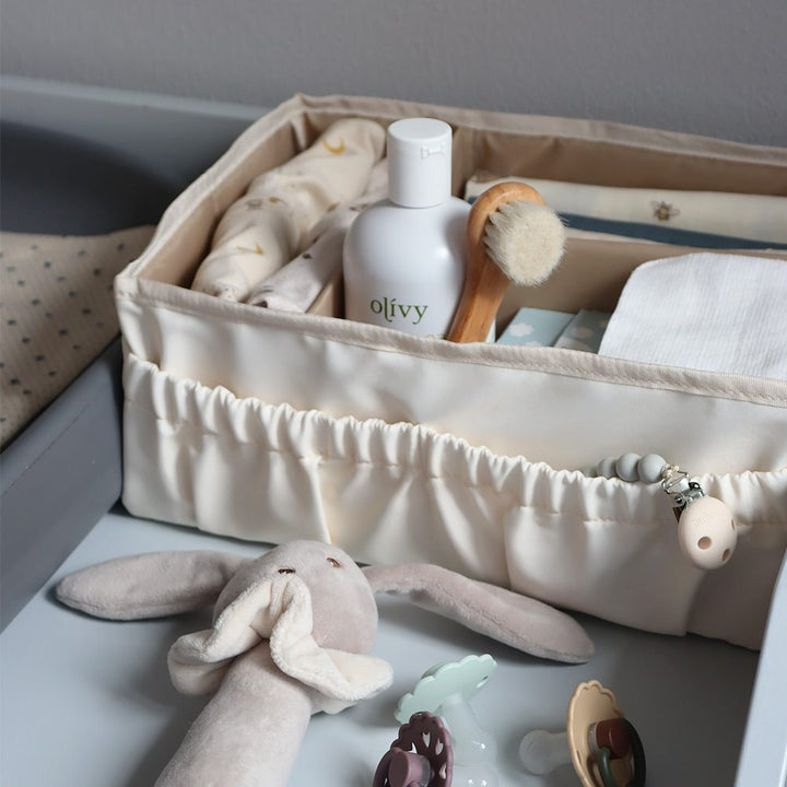 Lily pusleopbevaringskasse - Light creme