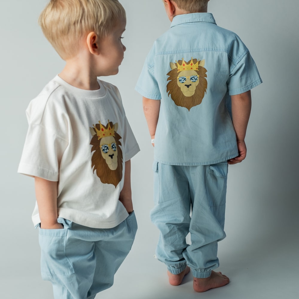 That's Mine Silas skjorte - Blue mist - 100% Organic cotton Buy Overdele||Skjorter||personale here.