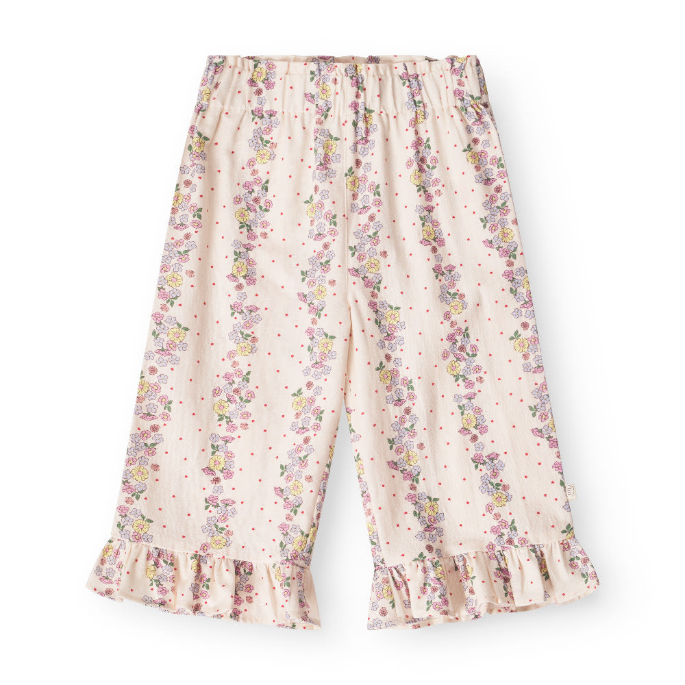 That's Mine Nethe bukser - Shell fleur - 85% Organic Cotton / 15% Linen Buy Bukser||Bukser & shorts||personale here.