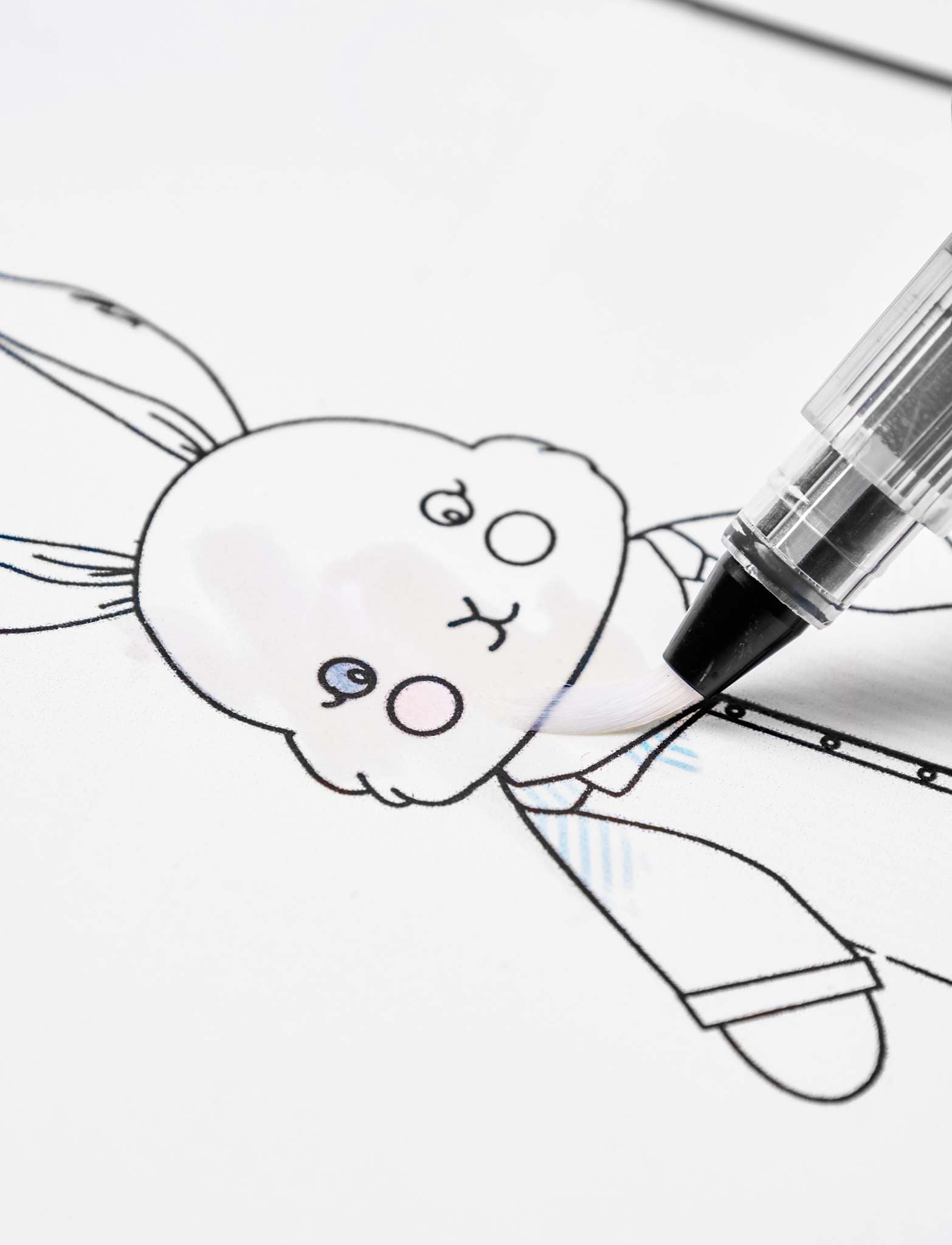 Drew water colouring book - Bunny