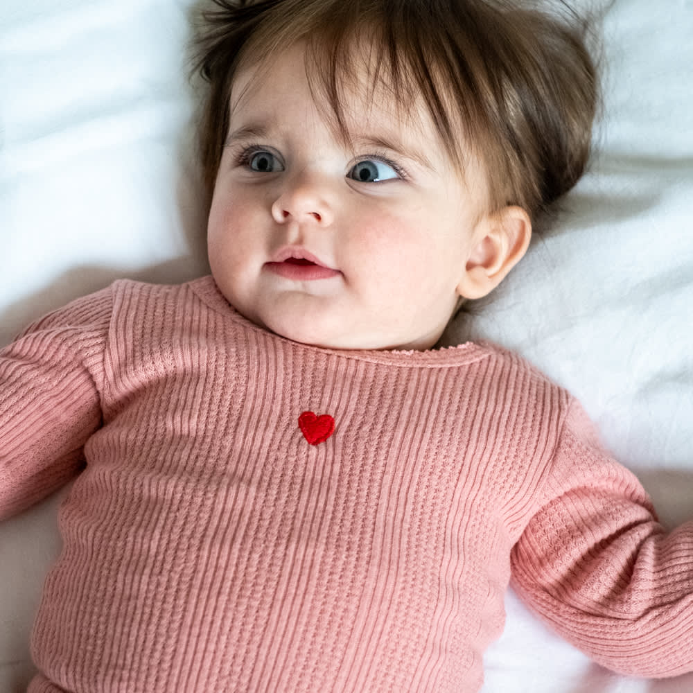 That's Mine Signe bodystocking - Rose blush - 100% organic cotton Buy Bodystockings||Undertøj||personale||Basics here.