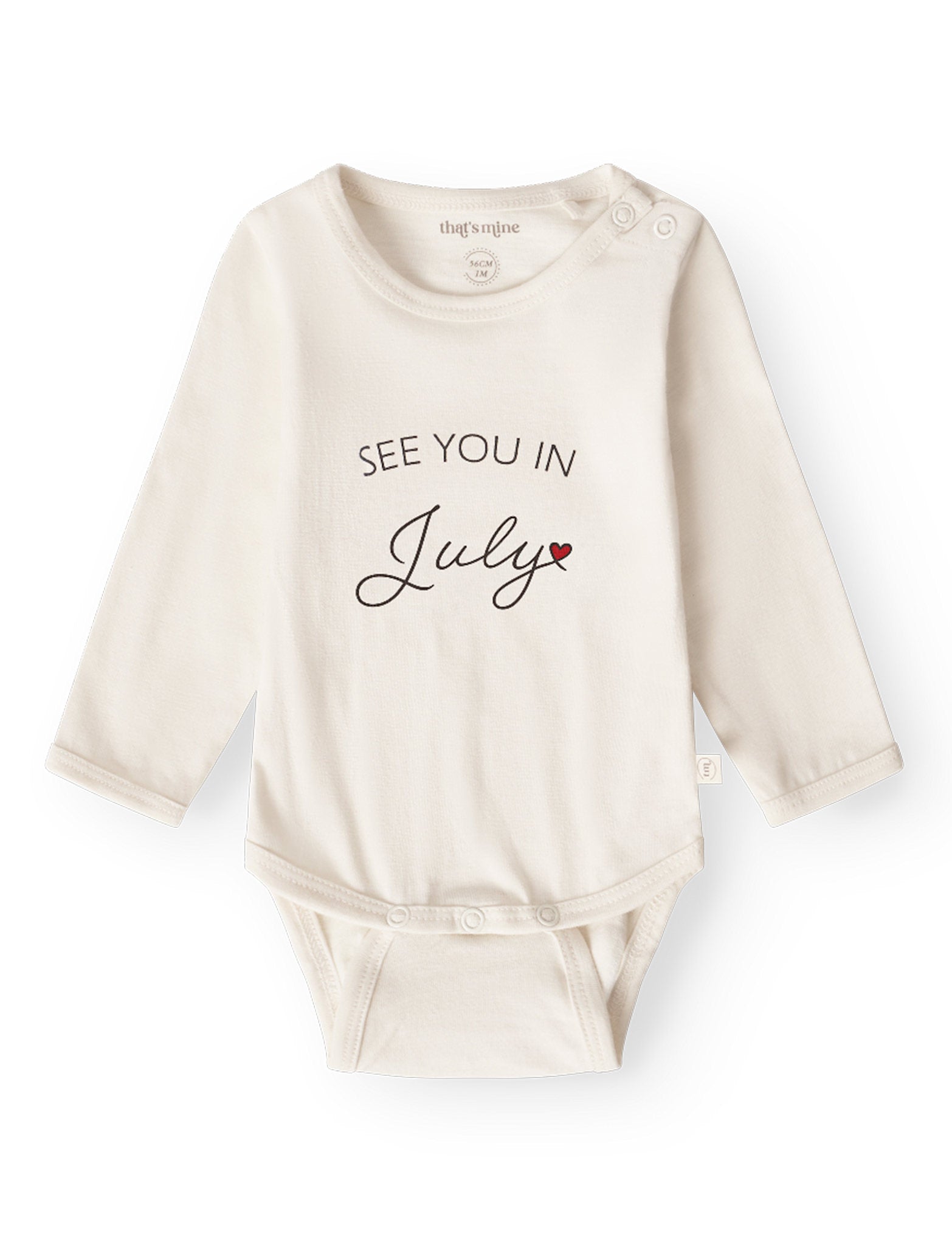 That's Mine Obi bodystocking - See you in july - 100% Bomuld(Økologisk) Buy Tøj||Bodystockings||Undertøj||Alle||Favoritter||personale||Baby essentials||Efterår & vinter 2025||alt minus sløjfe||NOOS||"See you in..." bodystockings||AW25 NOOS||mette-sale||Jersey||Jersey||Orderly Emails - Recommended Products||All here.