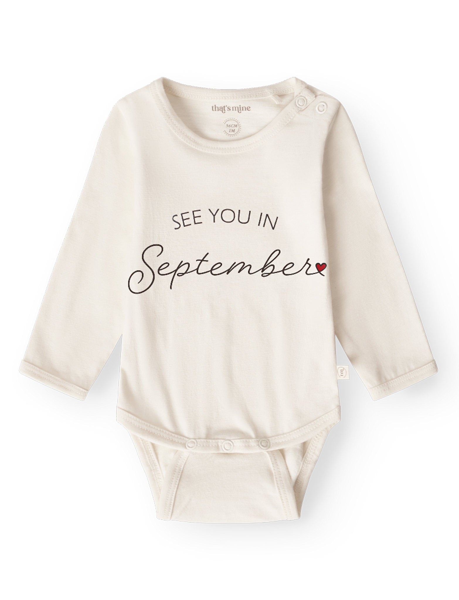 That's Mine Obi bodystocking - See you in september - 100% Bomuld(Økologisk) Buy Tøj||Bodystockings||Undertøj||Alle||Favoritter||personale||Baby essentials||Efterår & vinter 2025||alt minus sløjfe||NOOS||"See you in..." bodystockings||AW25 NOOS||mette-sale||Jersey||Jersey||Orderly Emails - Recommended Products||All here.