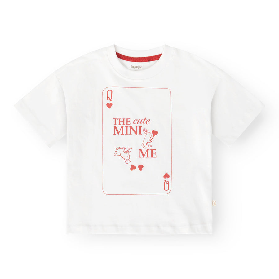 That's Mine Vilde oversized t-shirt - Mini me bunnie - 100% Organic cotton Buy T-shirts||Overdele||Trøjer og toppe||Nyheder||personale||Jersey||Forår & sommer 2026||Jersey here.