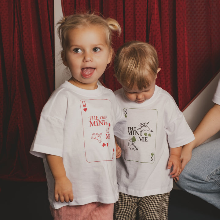 That's Mine Vilde oversized t-shirt - Mini me bunnie - 100% Organic cotton Buy T-shirts||Overdele||Trøjer og toppe||Nyheder||personale||Jersey||Forår & sommer 2026||Jersey here.