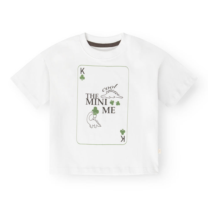 That's Mine Vilde oversized t-shirt - Mini me dino - 100% Organic cotton Buy T-shirts||Overdele||Trøjer og toppe||Nyheder||personale||Dinosaurtøj & kostumer||Jersey||Forår & sommer 2026||Jersey here.