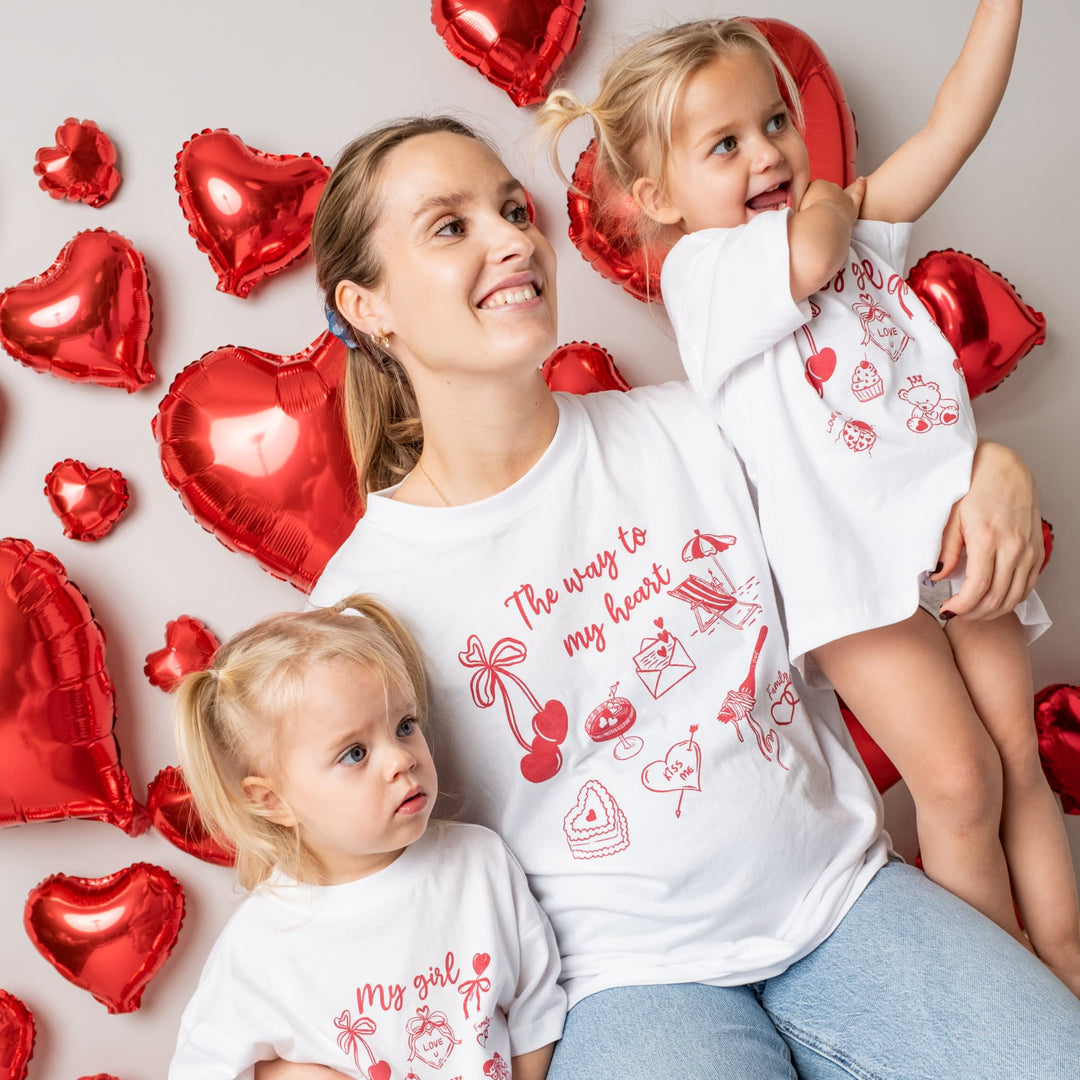 That's Mine Vega t-shirt - My heart - 100% organic cotton Buy T-shirts||Overdele||personale||Valentines here.