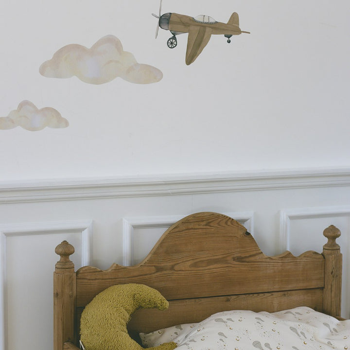 Wallsticker Clouds 5-pack - Multi