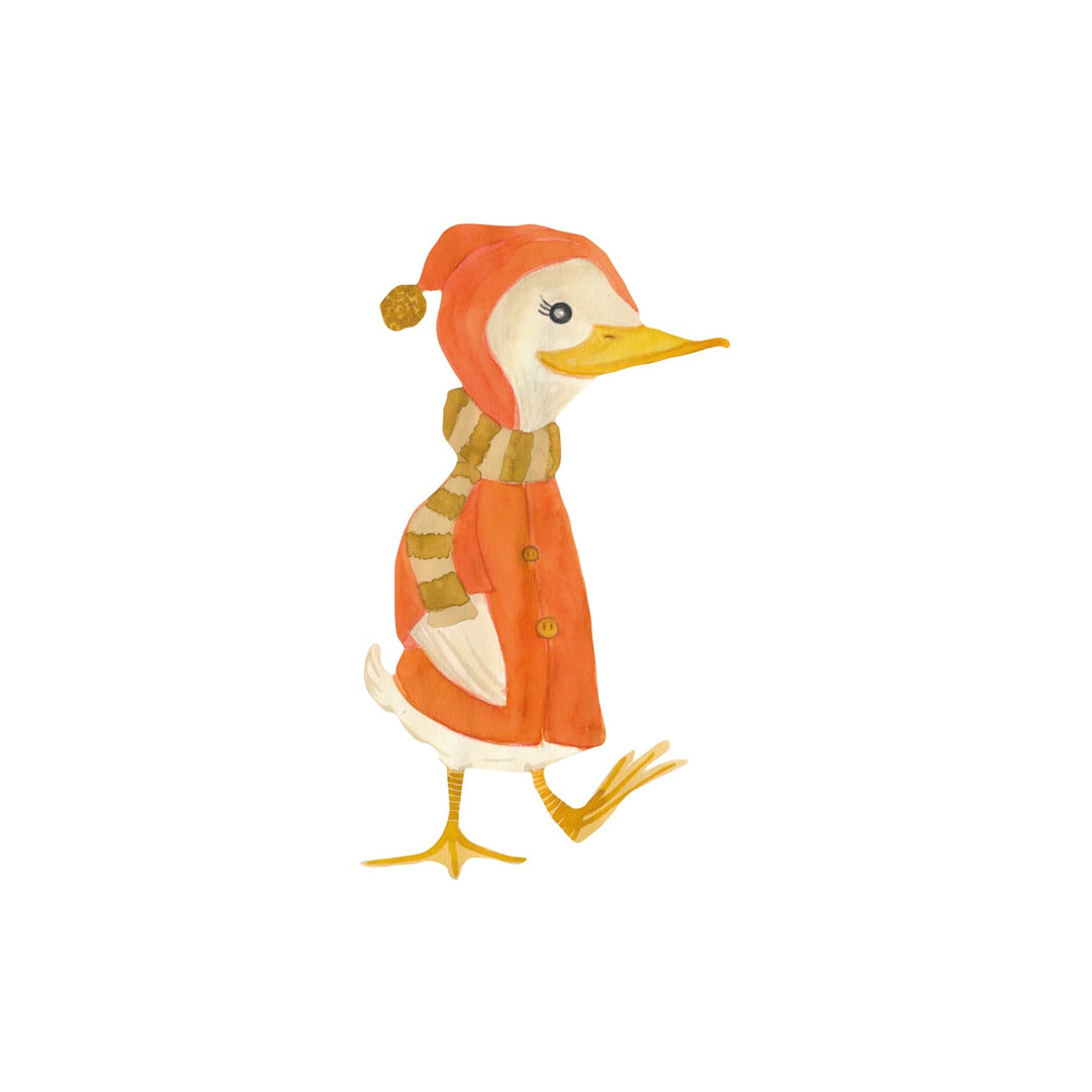 Wallsticker Petra the duck - Multi