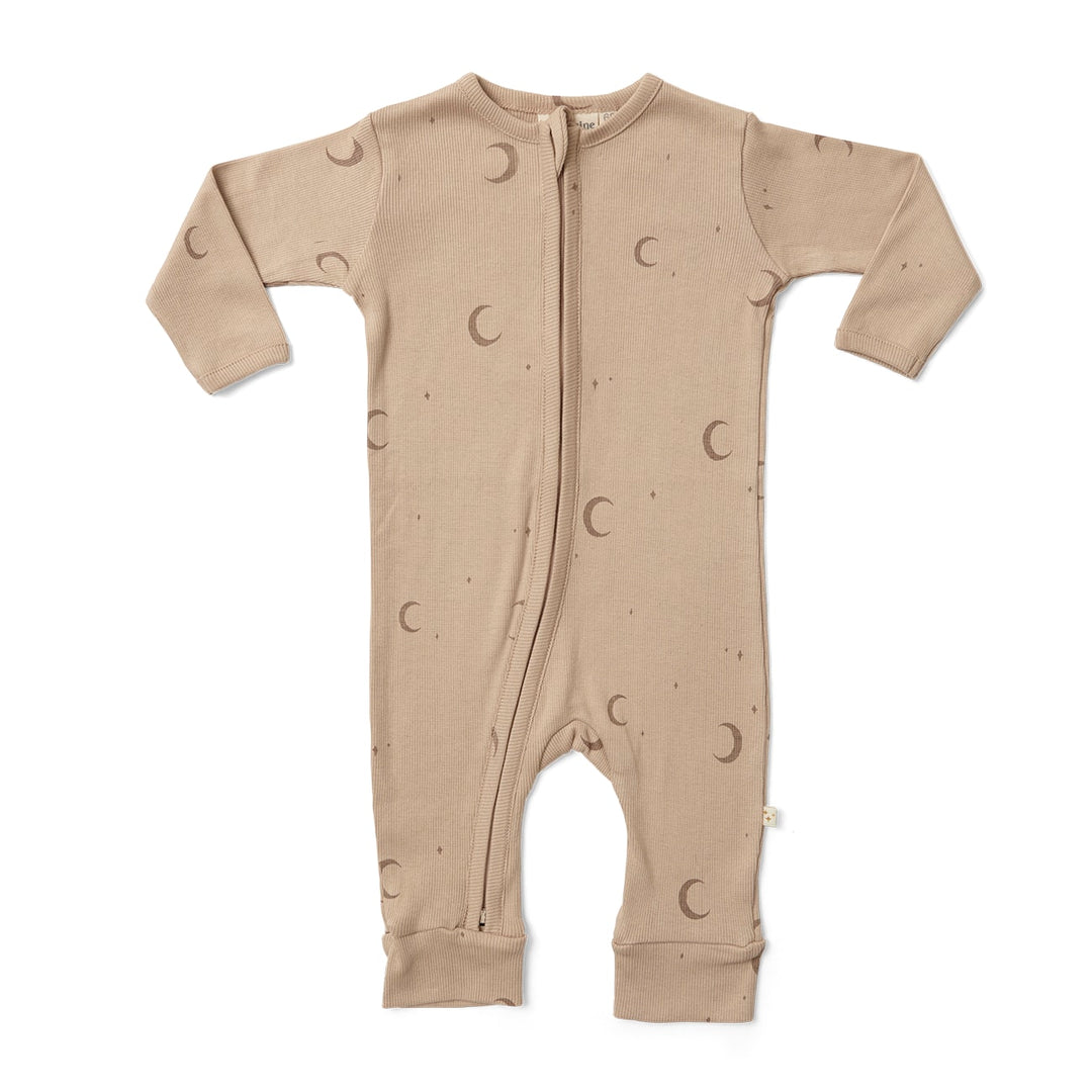 That's Mine Caline onesie - Calm moon - 97% Organic cotton, 3% Elastan Buy Overdele||Onesies||Basics til de små here.