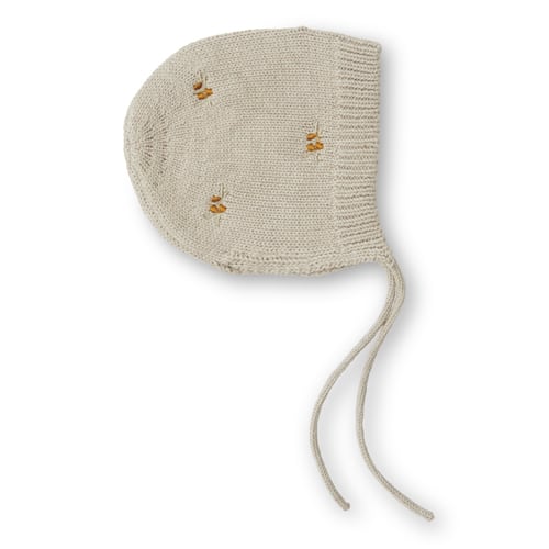 That's Mine Titete knitted helmet havtorn - Pistachio shell melange - 100% Organic cotton Buy Udsalg||Alle here.