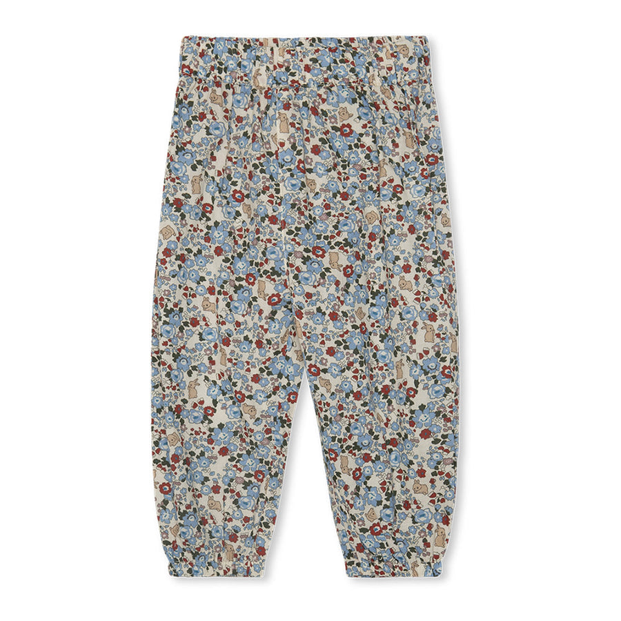 That's Mine Bina pants - Flora bunnies rouge - 100% Organic cotton Buy Tøj||Bukser||Bukser & shorts||Alle||personale||AW24 - VIP adgang||Efterår 2024||Flora bunnies rouge here.