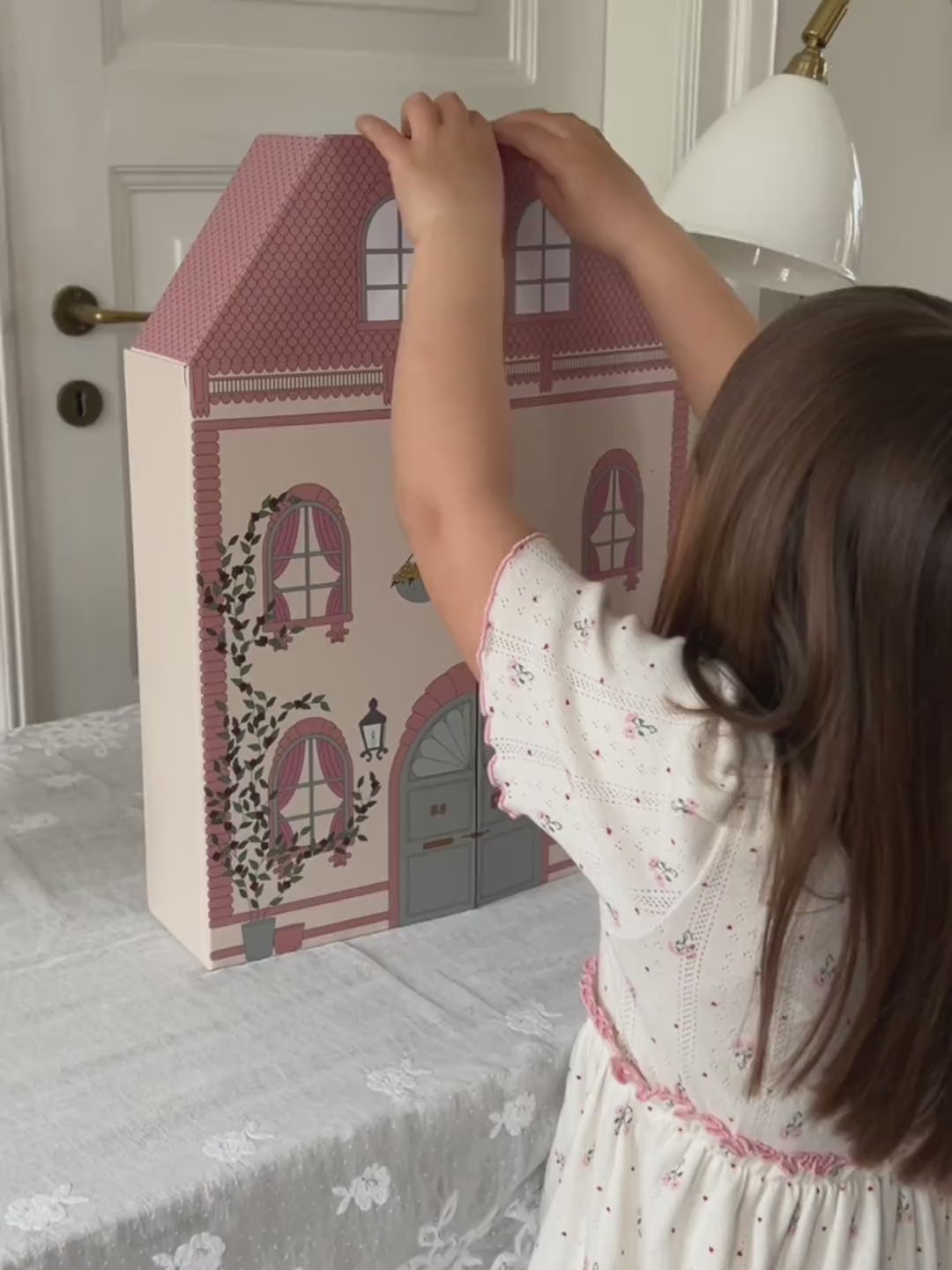 Mona magnetisk hus - Rose