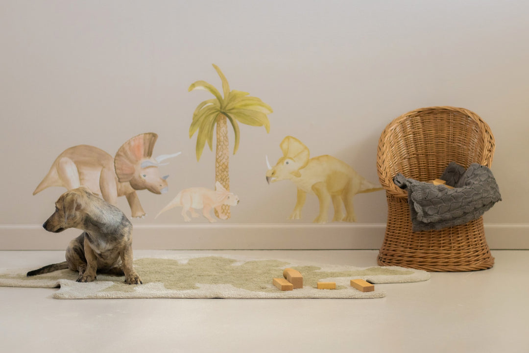 Wallsticker Triceratops - Multi